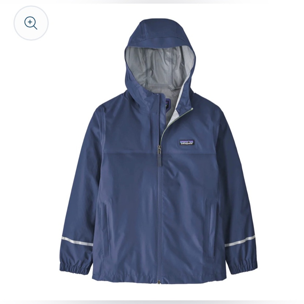 Patagonia Youth Torrentshell 3L Jacket (New Navy) Sz L 12 K’s